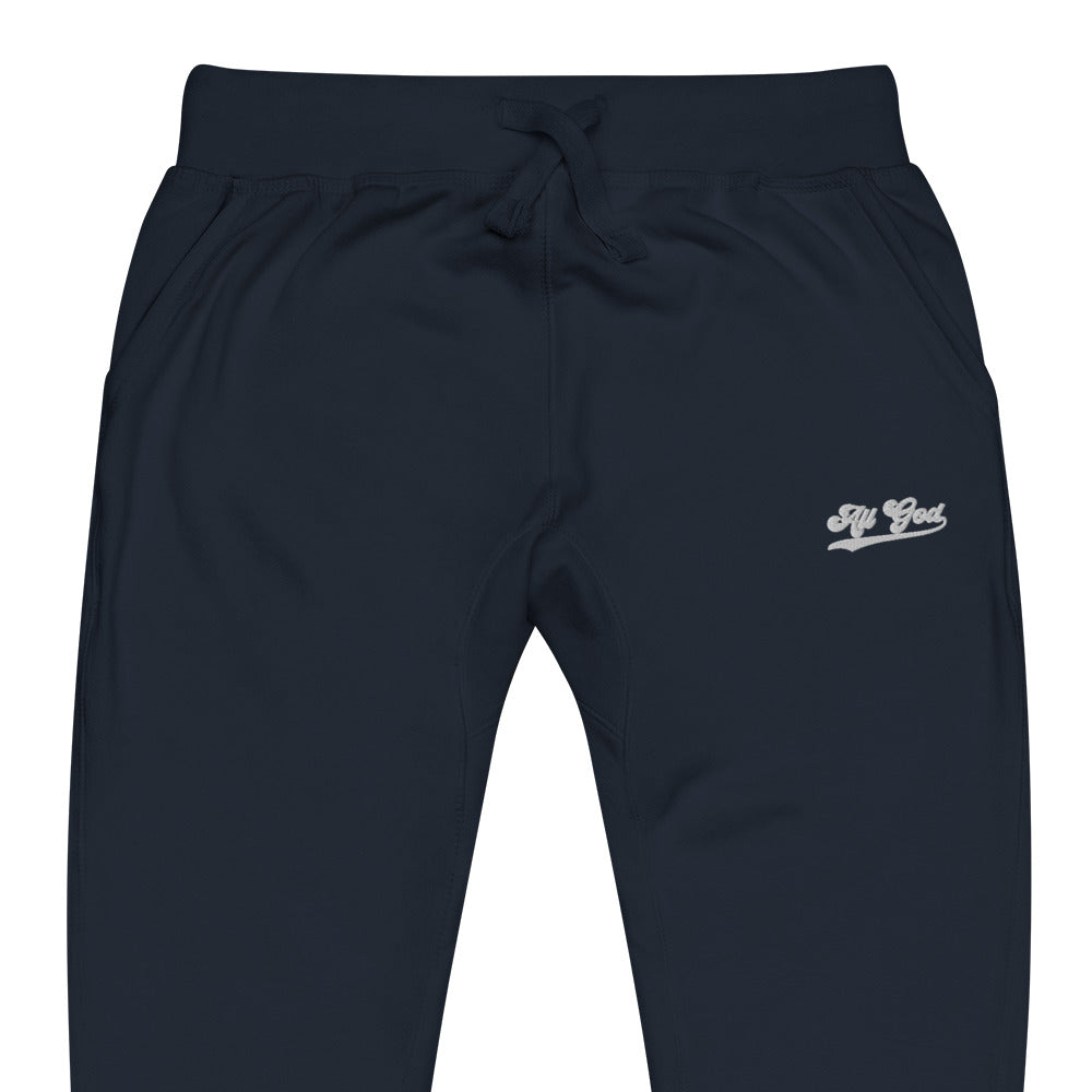 All God Unisex Fleece Sweatpants