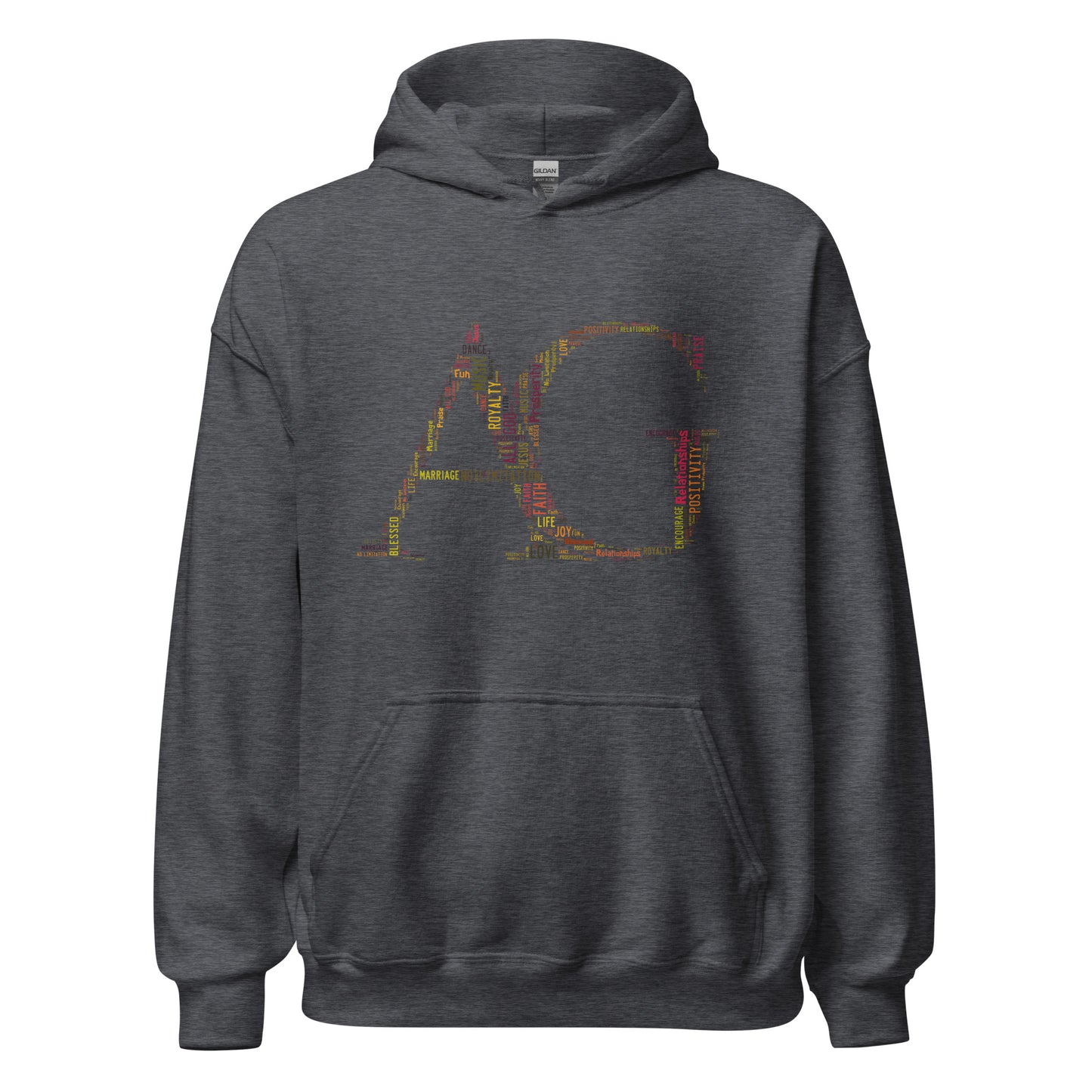 AG Colourful Design Unisex Gildan Hoodie