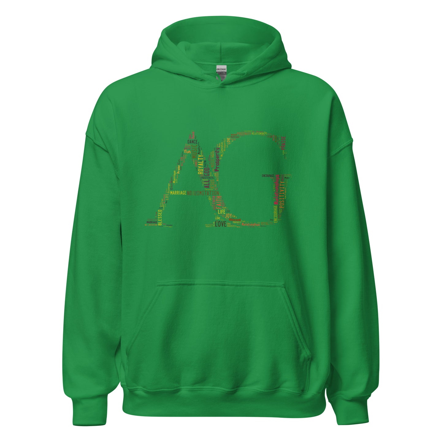 AG Colourful Design Unisex Gildan Hoodie