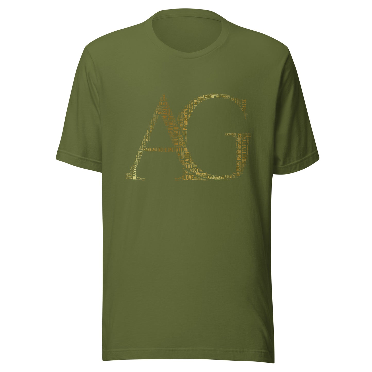 AG Gold Short-Sleeve Unisex T-Shirt