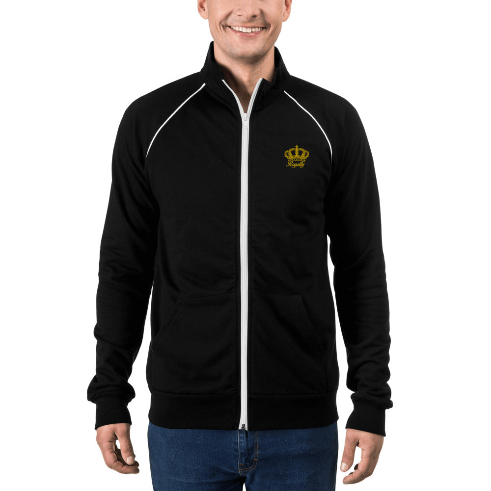 Royalty King Piped Fleece Jacket