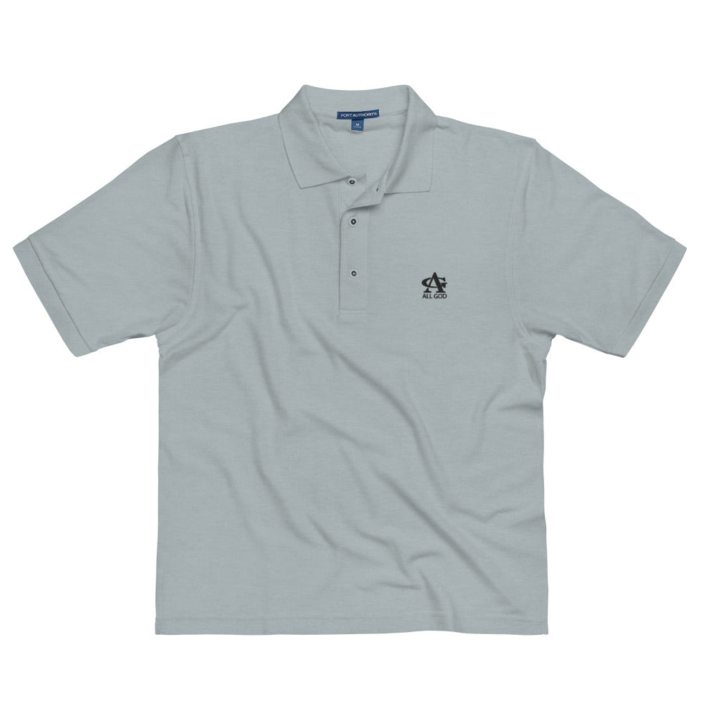 Port Authority ALL GOD Logo Men's Polo